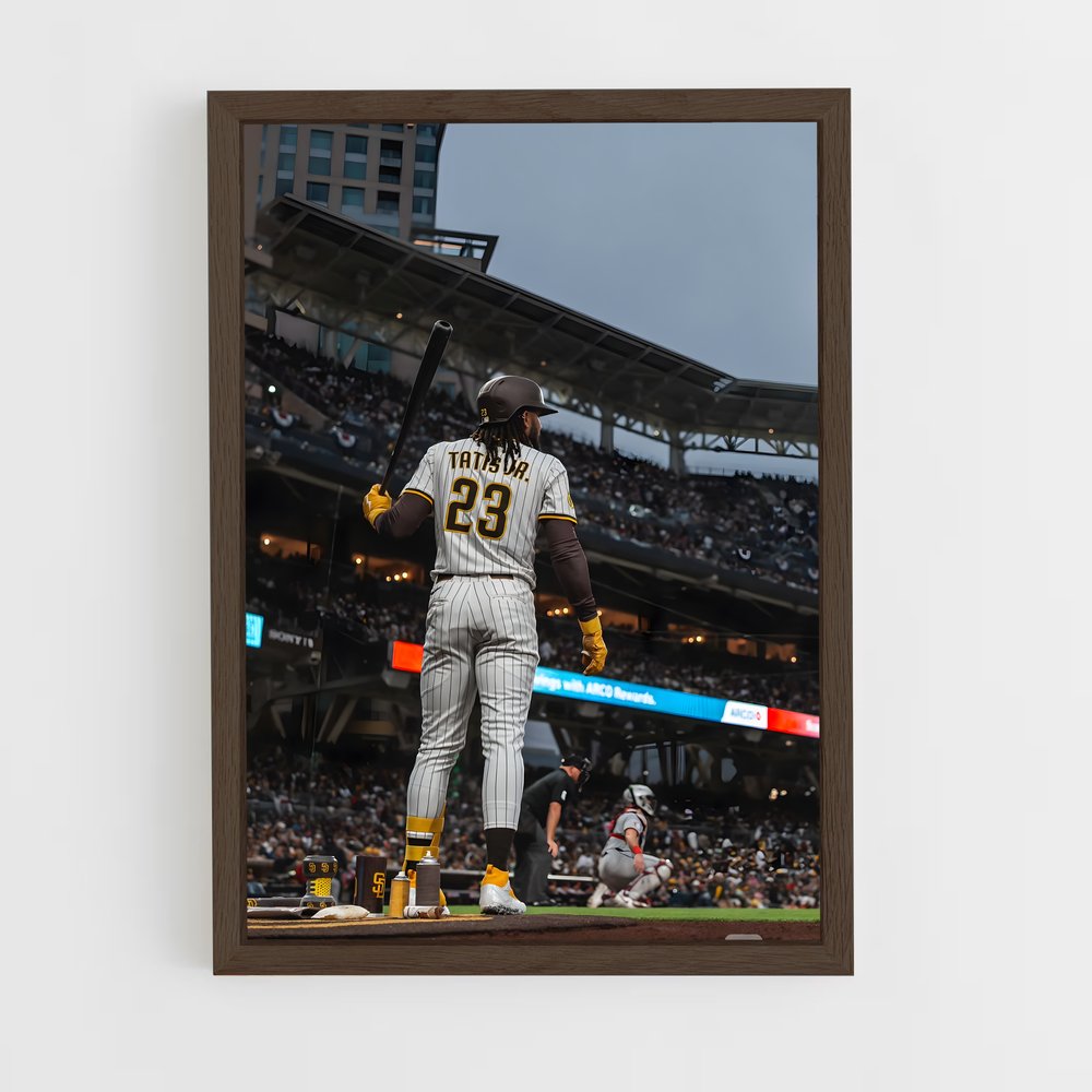 Poster Fernando tatis dégagée – affiche Baseball (vue 5)
